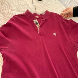 Burberry polo.